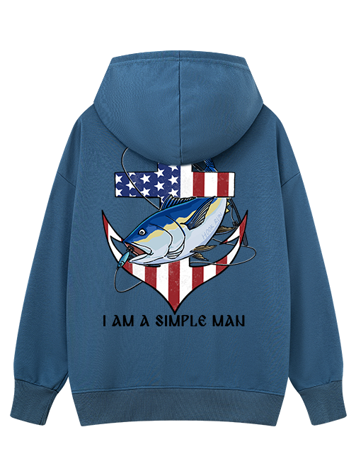 Simple Man Strong Faith Classic Hoodie