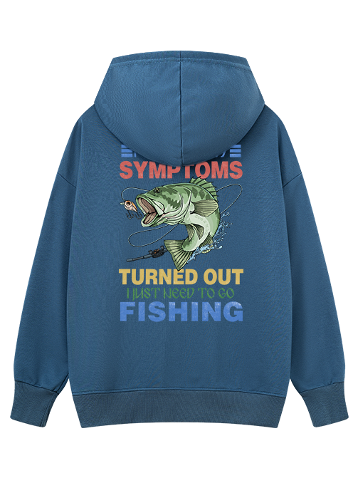 Fishing Is the Cure Classic Hoodie