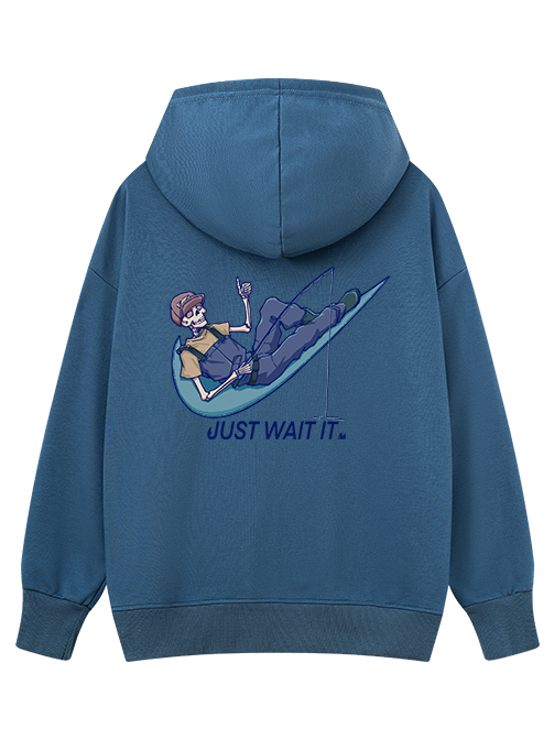 Just Wait It Classic Hoodie