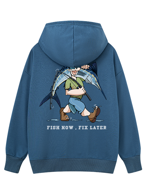 Fishing is the First Rule Classic Hoodie