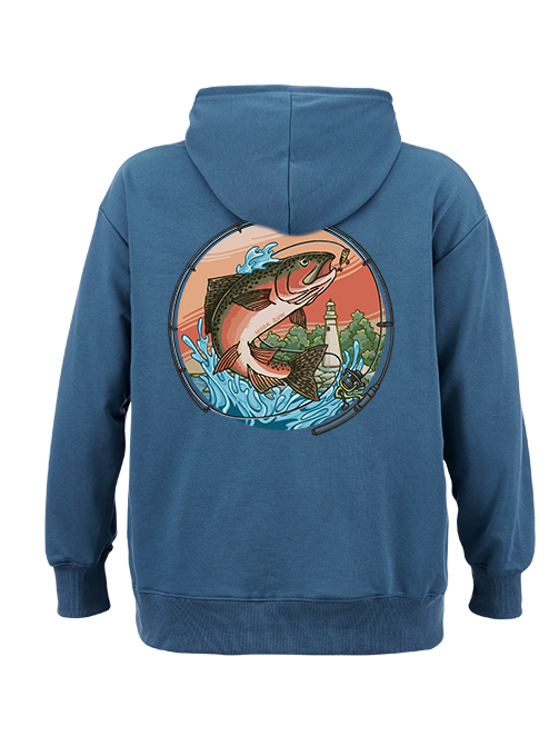 Legendary Catch Fishing Adventure Classic Hoodie
