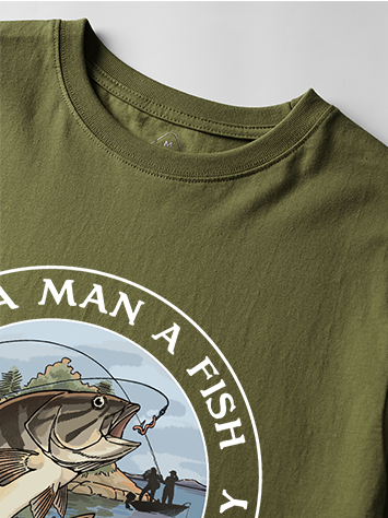 Fishing Over Giving Vintage Cotton Tee