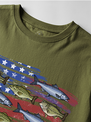 Catch More Than Fish Vintage Cotton Tee