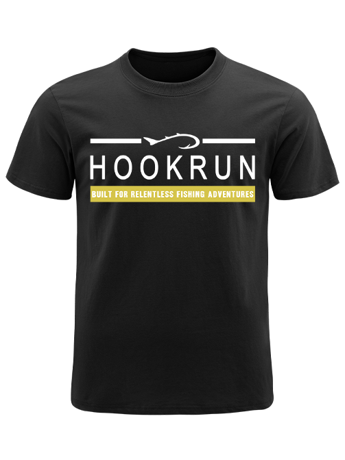 Hookrun Built For Relentless Fishing Adventures Unisex Classic Cotton Tee