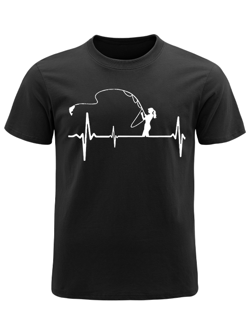 Heartbeat of a Fisherwoman Unisex Classic Cotton Tee