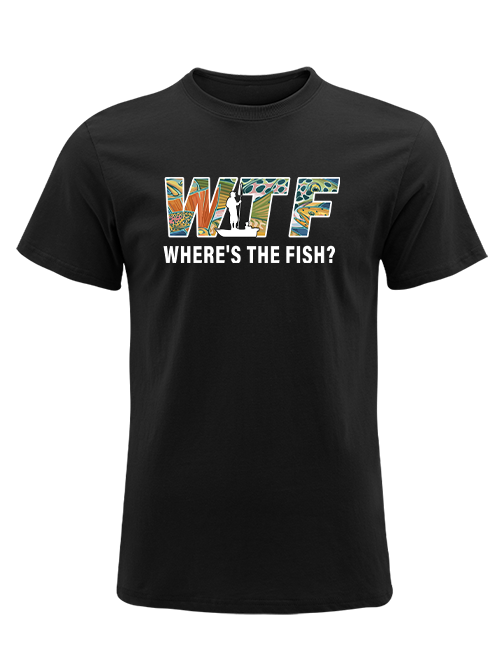 Where is The Fish Funny Unisex Classic Cotton Tee