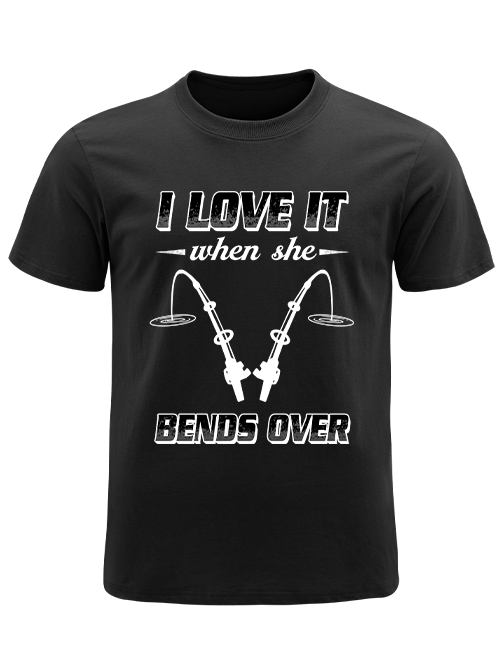 I Love It When She Bends Over Unisex Classic Cotton Tee