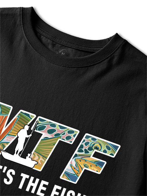 Where is The Fish Funny Unisex Classic Cotton Tee