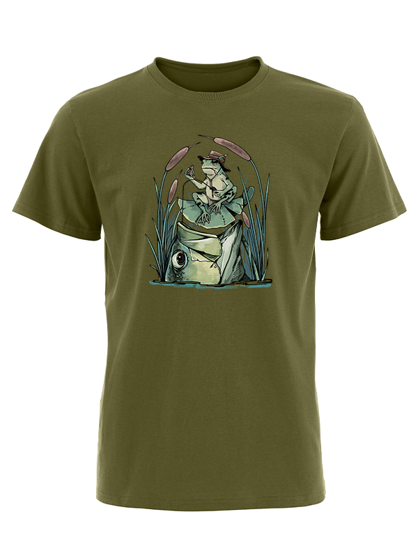 There's Always a Bigger Fish Vintage Cotton Tee