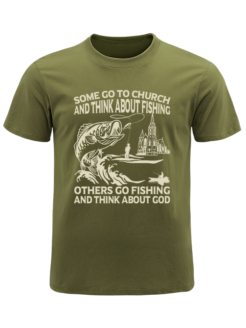 Faith & Fishing Reflective Moments Unisex Classic Cotton Tee