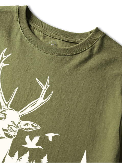 Wild Pursuits Fishing and Hunting Unisex Classic Cotton Tee