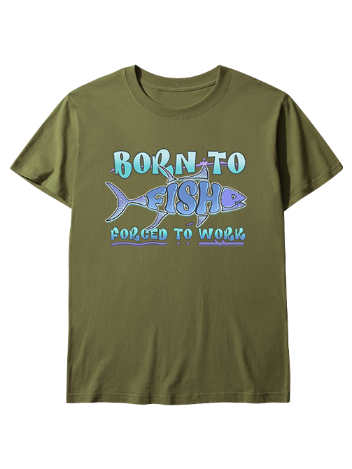 A Fisherman's True Calling  Unisex Classic Cotton Tee