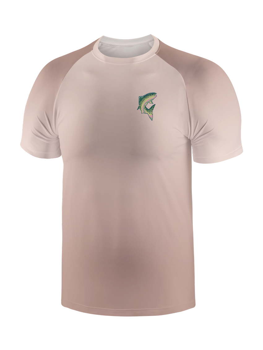 Reel Mastery and Trout Gradient Fishing Tee