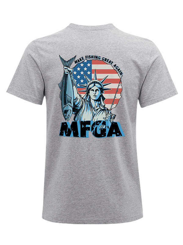 Make Fishing Great Again Humor Unisex Classic Cotton Tee
