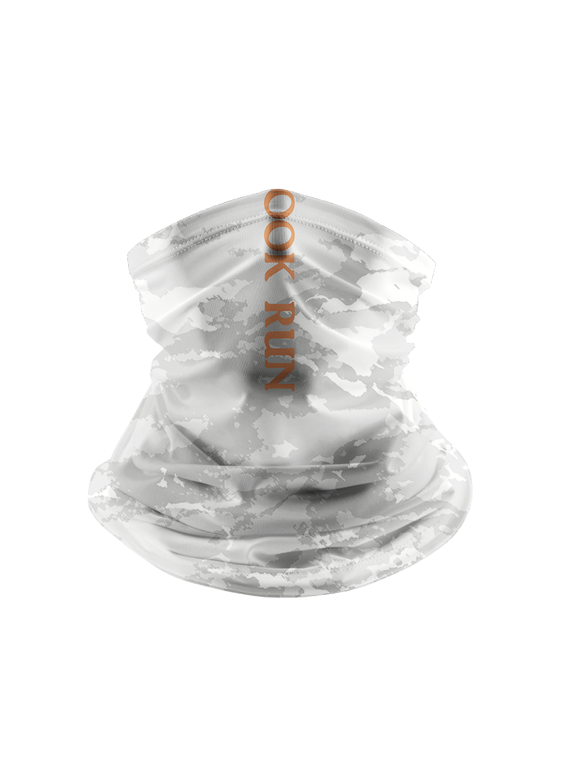 HookRun Minimalist Water Texture Sun Protection Neck Gaiter