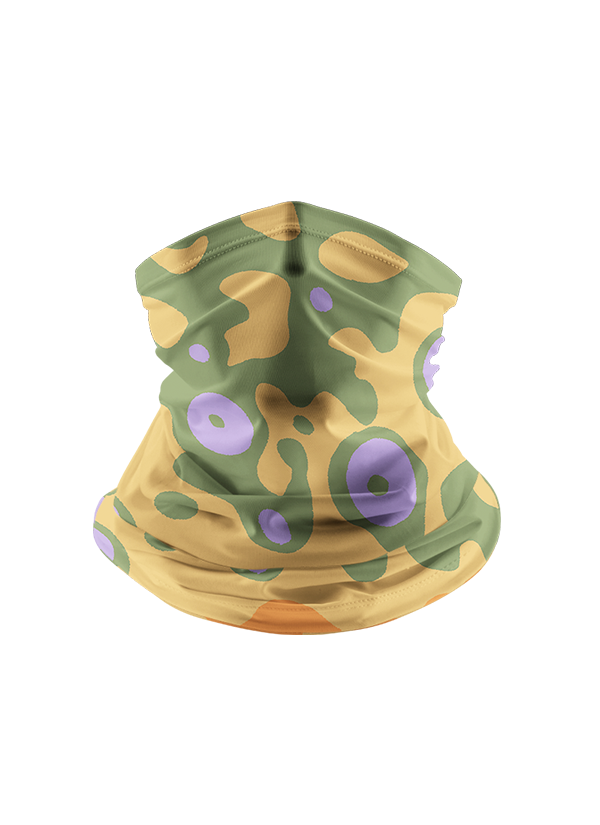 Unique and Artistic Trout Skin Sun Protection Neck Gaiter