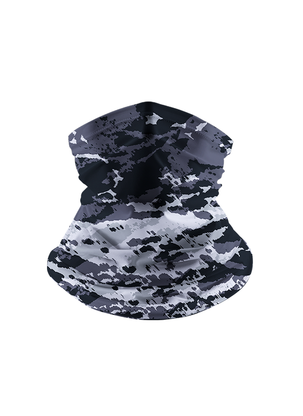 HookRun Minimalist Water Texture Sun Protection Neck Gaiter