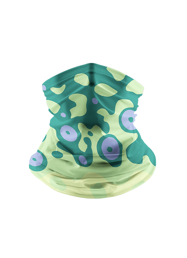 Unique and Artistic Trout Skin Sun Protection Neck Gaiter