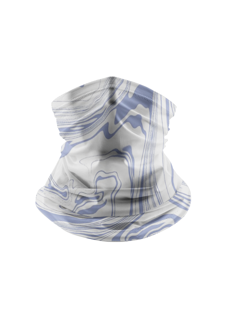 Honeycomb Green Full Print Sun Protection Neck Gaiter