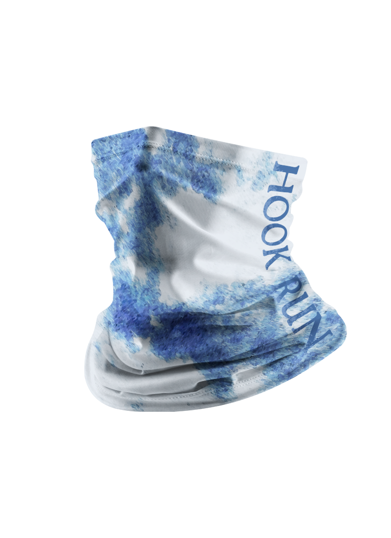 Splash Blue Full Print Sun Protection Neck Gaiter