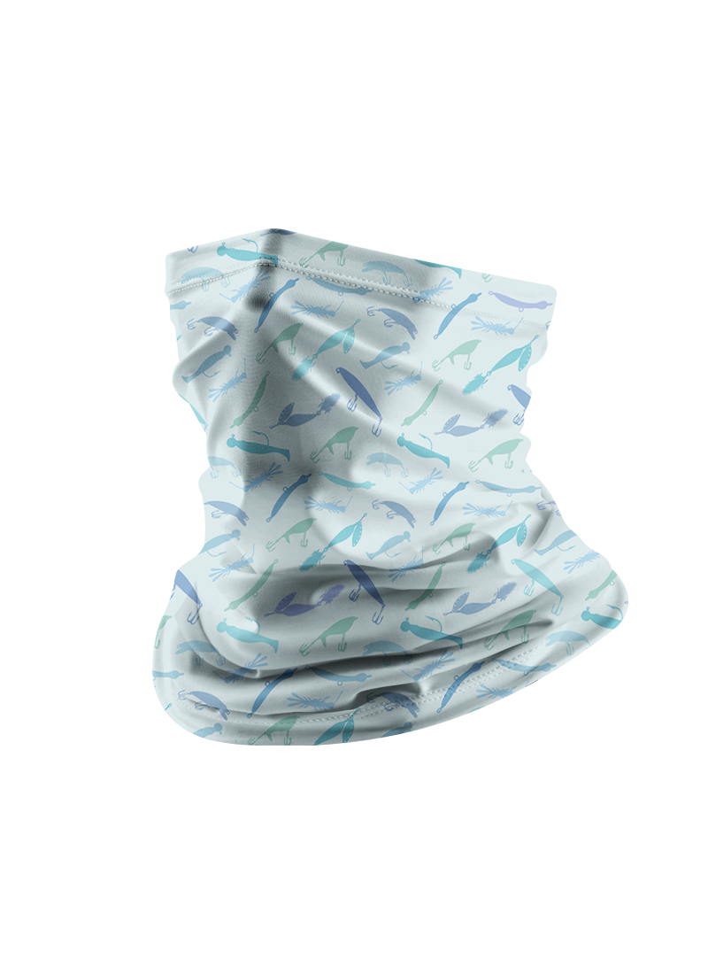 Lure Collection Full Print Sun Protection Neck Gaiter