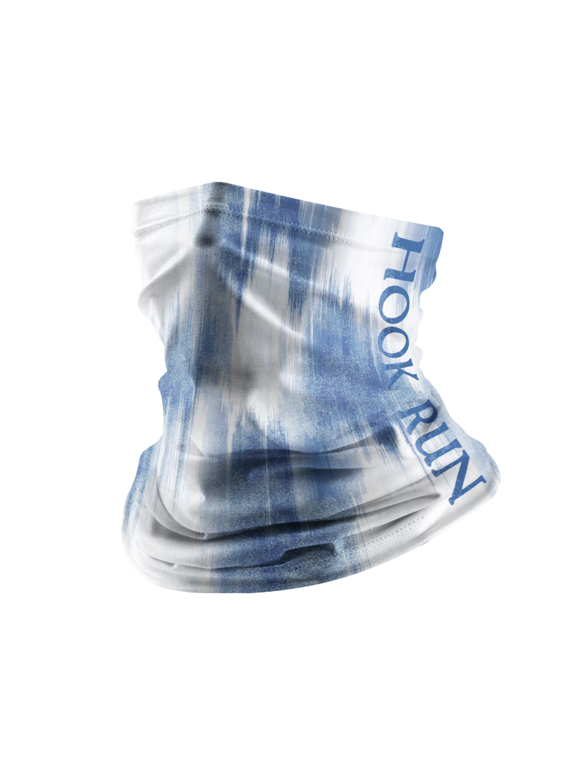 Stripe Blue Full Print Sun Protection Neck Gaiter