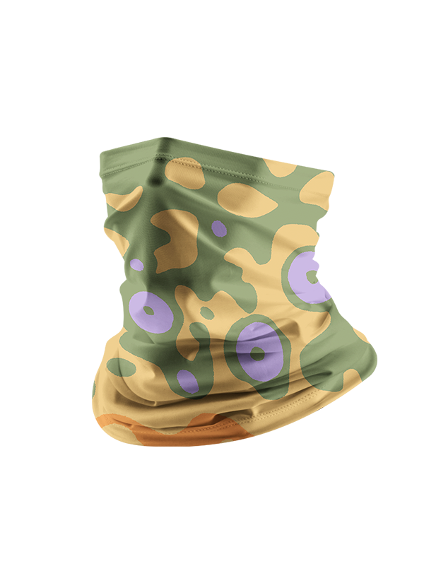 Unique and Artistic Trout Skin Sun Protection Neck Gaiter