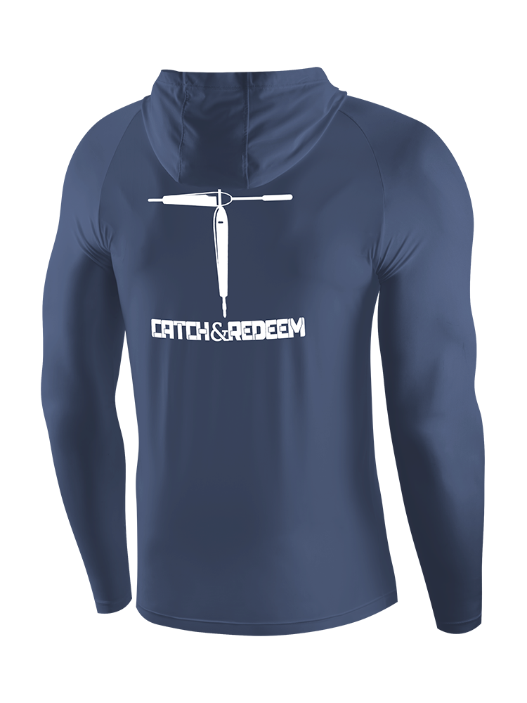 Catch & Redeem Faithful Fishing UPF Hoodie