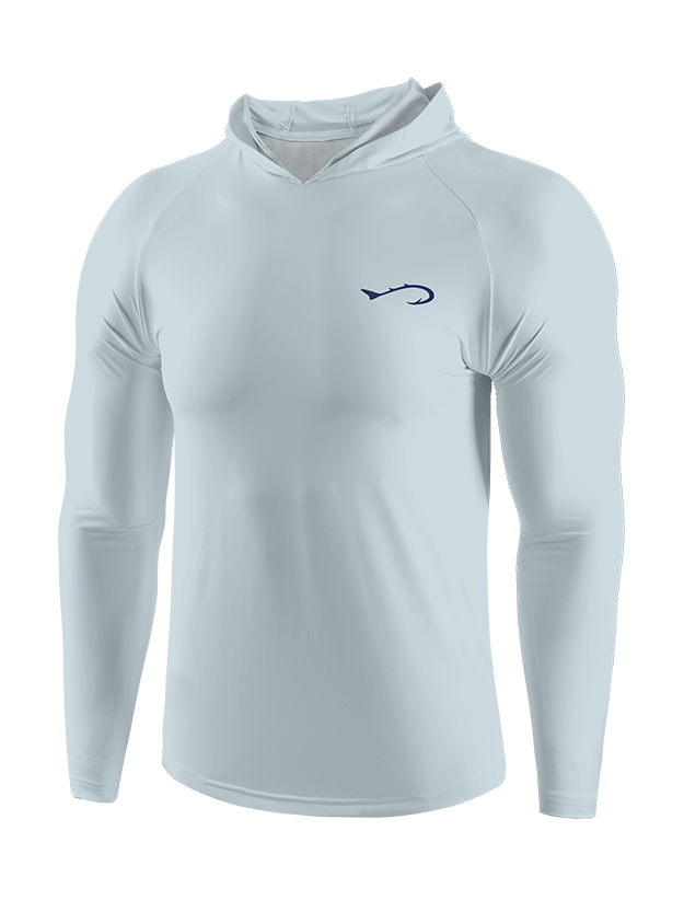 Navigator's Catch Compass and Fish UPF Hoodie