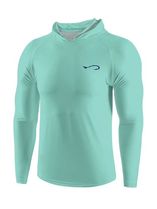 Navigator's Catch Compass and Fish UPF Hoodie