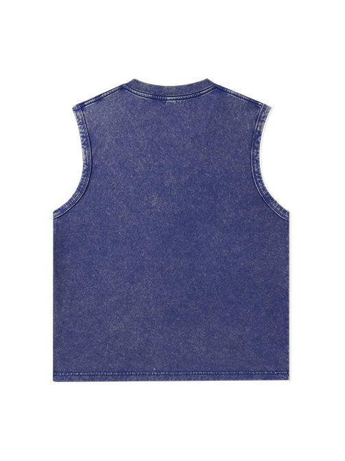 I Was on My Fishing Line Funny Unisex Washed Cotton Tank