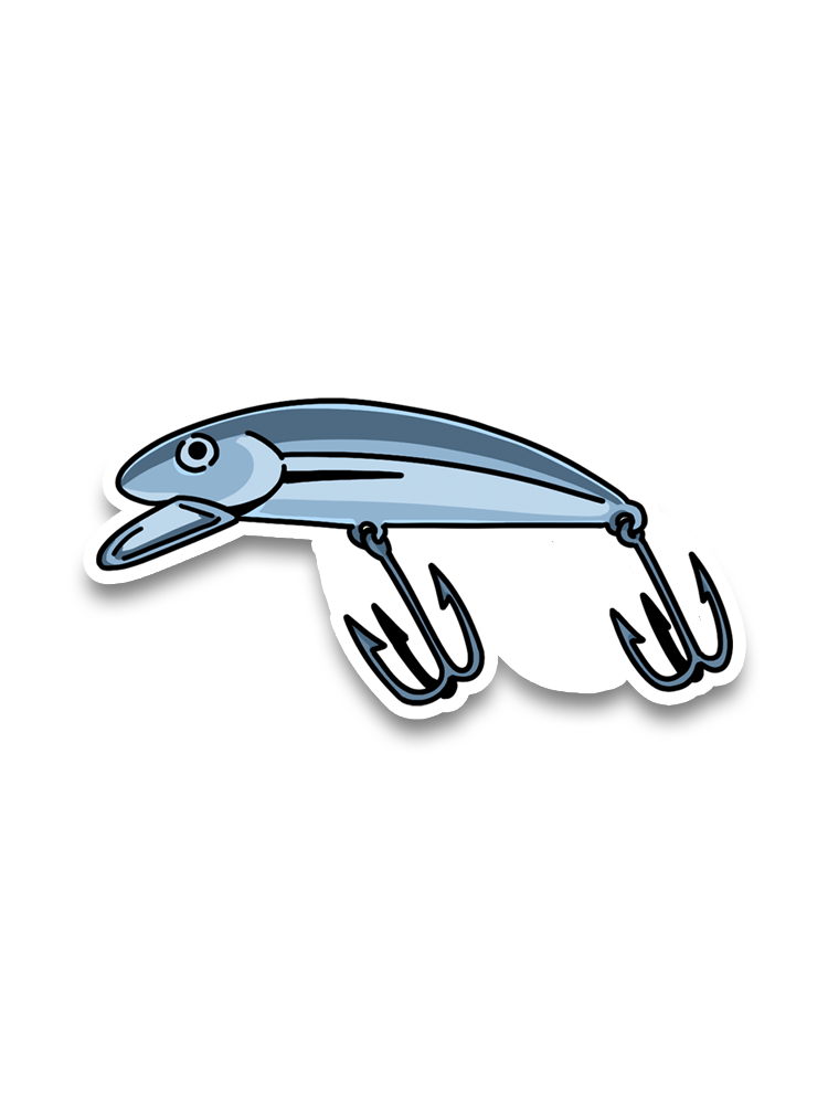 Talk Less Fish More Sticker