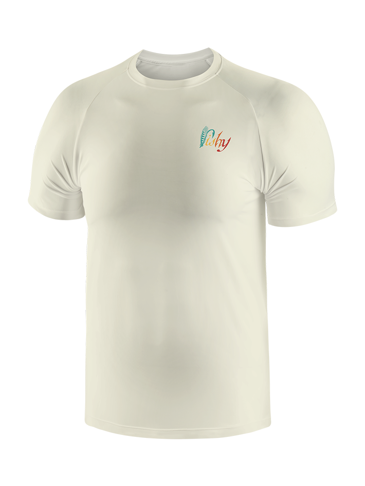 Here Fishy Fishy Fishy Fun UPF Tee
