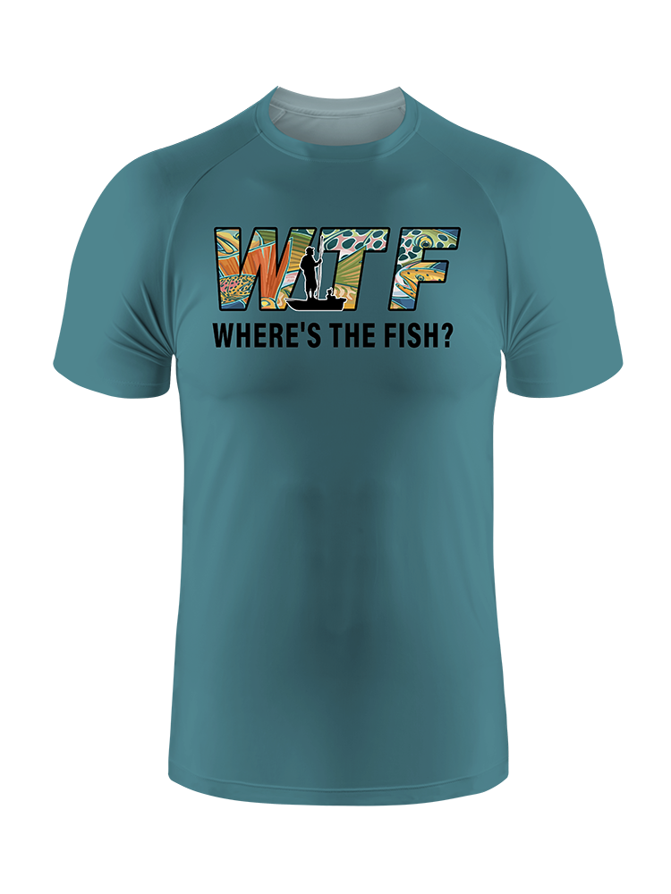 Where is The Fish Funny UPF Tee