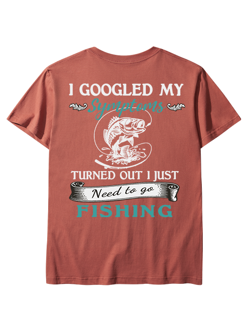 Need to Go Fishing Humorous Unisex Classic Cotton Tee