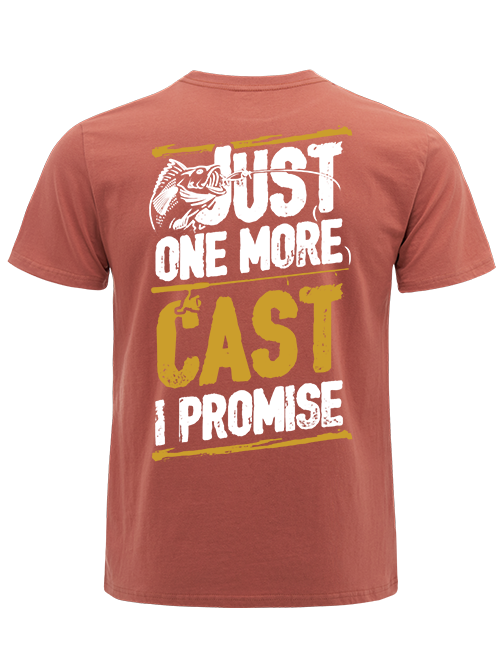 Just One More Cast Fishing Unisex Classic Cotton Tee