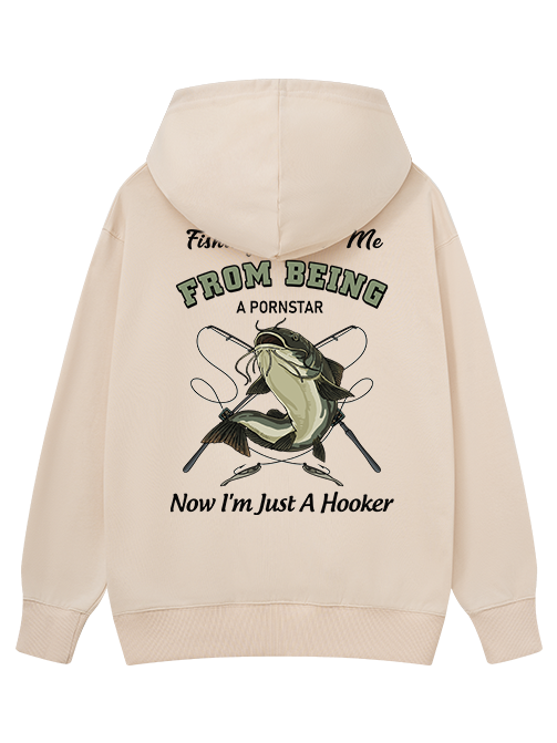 Fishing Saved Me Classic Hoodie