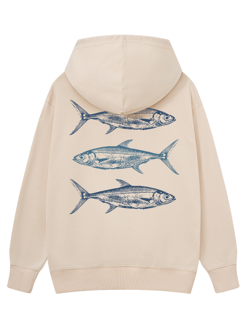 The Sea Trio Under Moonlight Classic Hoodie