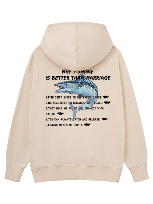 Fishing Over Marriage Classic Hoodie