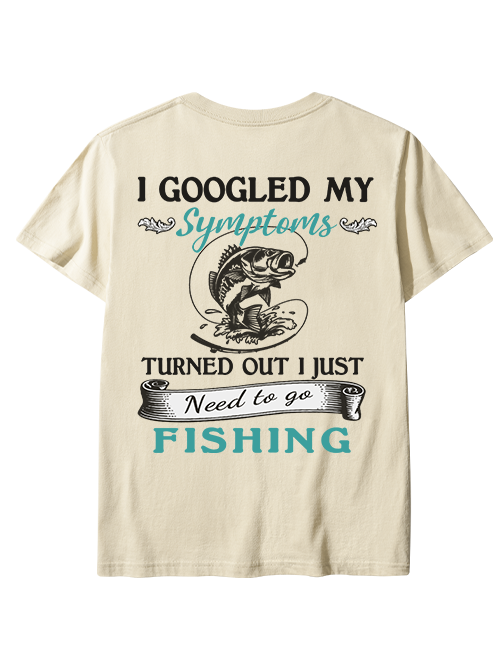 Need to Go Fishing Humorous Unisex Classic Cotton Tee