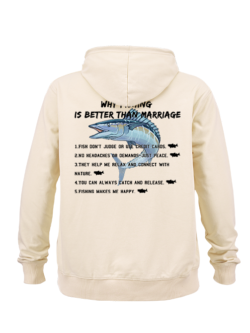 Fishing Over Marriage Classic Hoodie
