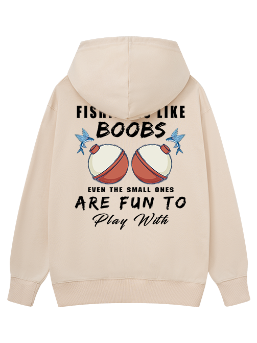Fishing is Like Boobs Classic Hoodie