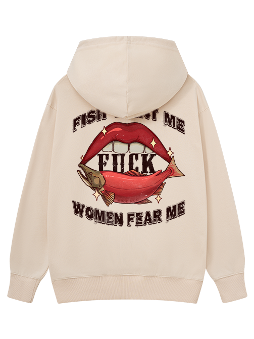 Fish Want Me Women Fear Me Classic Hoodie