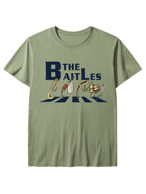 The Baitles Fishing Lure Catchy Unisex Classic Cotton Tee