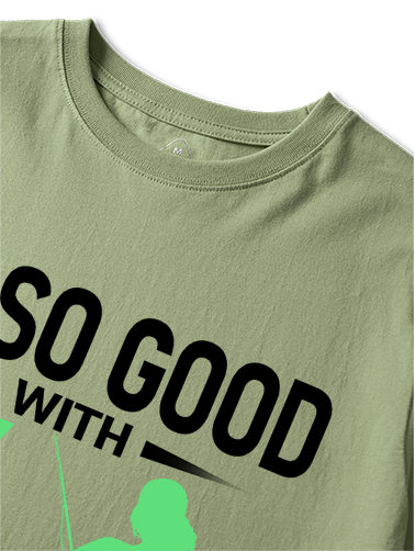 I'm So Good With My Rod Funny Female Angler Unisex Classic Cotton Tee