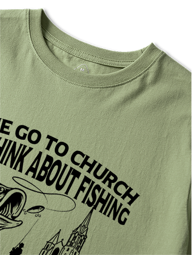 Faith & Fishing Reflective Moments Unisex Classic Cotton Tee