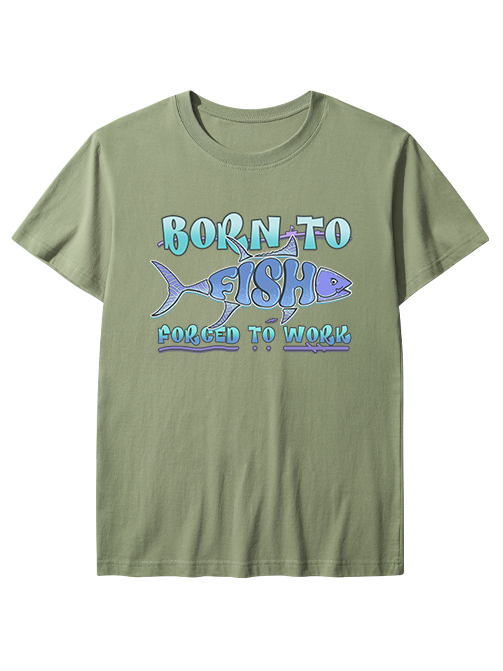 A Fisherman's True Calling  Unisex Classic Cotton Tee