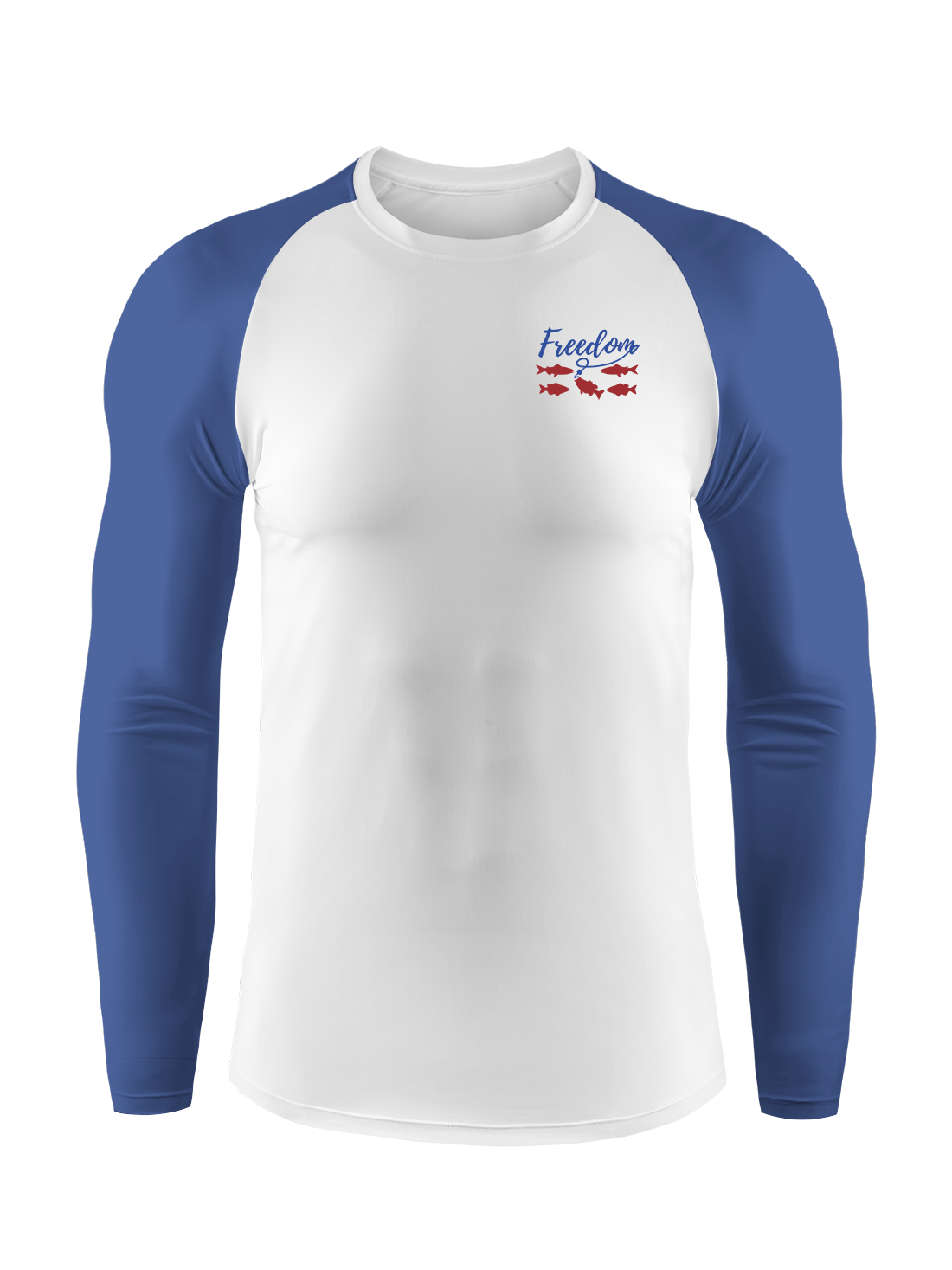 Patriotic Waters Unleashed UPF Long Sleeve