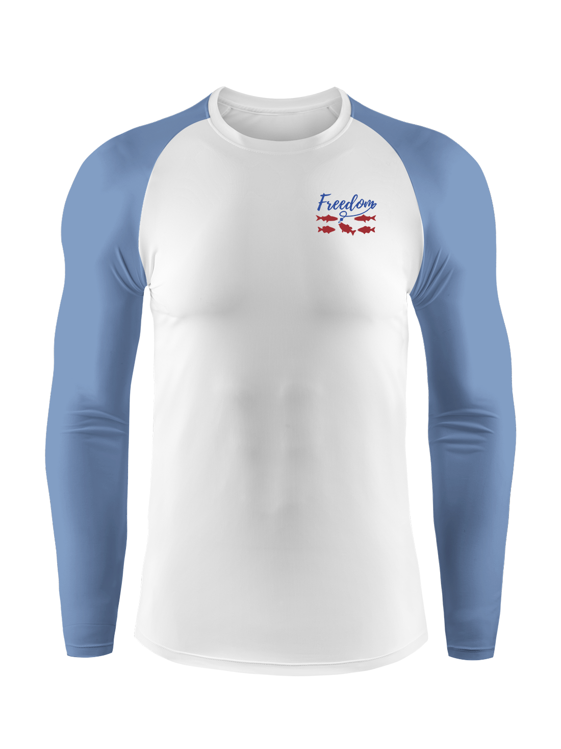 Patriotic Waters Unleashed UPF Long Sleeve