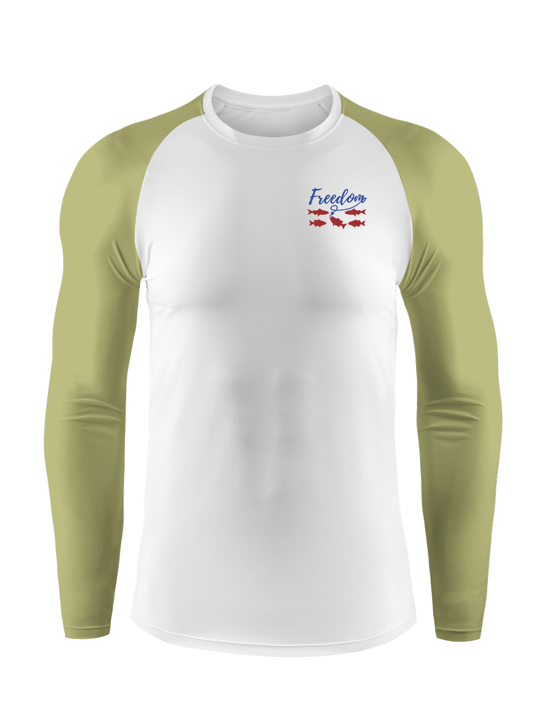 Patriotic Waters Unleashed UPF Long Sleeve